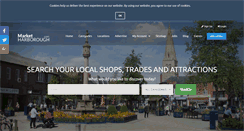Desktop Screenshot of marketharborough.com
